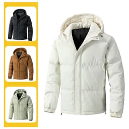 Autumn Hooded Casual Brand Windproof Outwear Hat Parkas New Winter Jacket Male Men Warm Waterproof Parkas Jacket Coat Mens