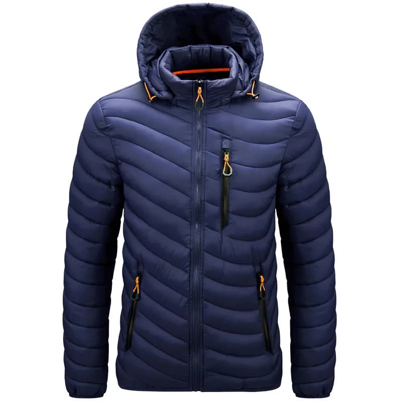 Warm Winter Jacket Men Windbreaker 2026 New Spring Hooded Soft Parkas Men's Fashion Casual High Quality Puffer Jacket Coat Male