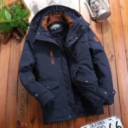 Winter Parkas Men's Classic Jackets 6XL Mens Windbreaker Fleece Thick Warm Fur Coats Male Retro Hooded Streetwear Overcoats