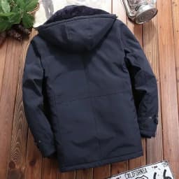 Winter Parkas Men's Classic Jackets 6XL Mens Windbreaker Fleece Thick Warm Fur Coats Male Retro Hooded Streetwear Overcoats