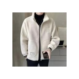 2025 New Men's Thickened Lamb Velvet Jacket Casual Autumn Winter Leisure Clothes Brand 16EME NORD Business Gentleman Style