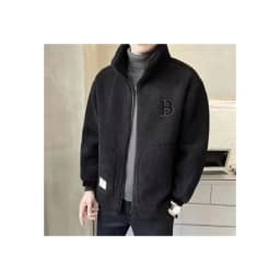 2025 New Men's Thickened Lamb Velvet Jacket Casual Autumn Winter Leisure Clothes Brand 16EME NORD Business Gentleman Style