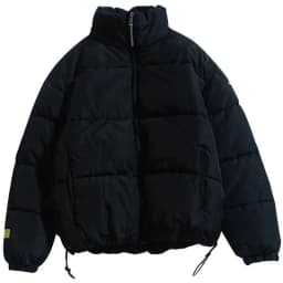 2026 Winter Coat Men's Warm Parkas Streetwear Cotton Coats Slim Male Jackets Solid Windproof Padded Coat Mens Clothing
