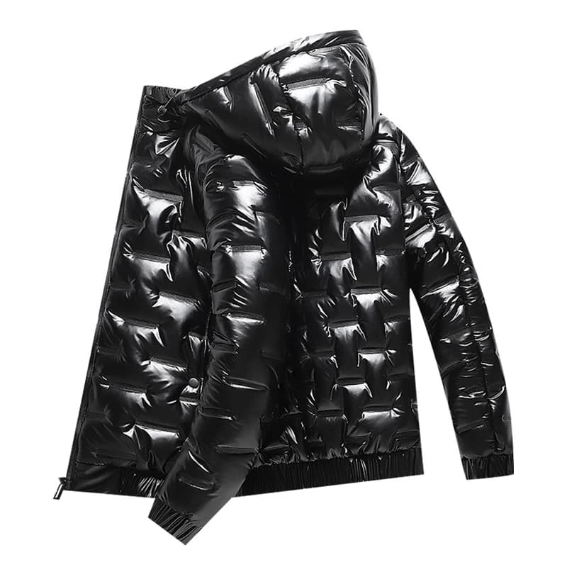 Winter Men's Warm Padded Jacket Fashion Men Cotton Thicken Parkas Hooded Coats Men Windbreaker Thermal Jackets Clothing 6XL