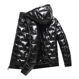Winter Men's Warm Padded Jacket Fashion Men Cotton Thicken Parkas Hooded Coats Men Windbreaker Thermal Jackets Clothing 6XL