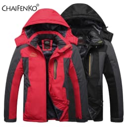 Mens Winter Fleece Warm Thick Parkas Jacket Coat Men High Quality Outdoor Outwear Waterproof Hooded Casual Parkas Men L-9XL