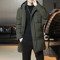 Parkas Male Long Parkas Plus Size 8xl 7xl 6xl Men Casual Warm Padded Windbreak Outerwear Winter Parkas Men Thick Warm Jacket