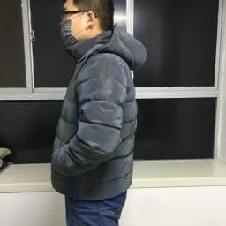 Colorful Reflective Jacket Men Winter Coat Warm Hooded Parka Dazzling Night Glows Rainproof Windbreaker Younger Cotton Coats