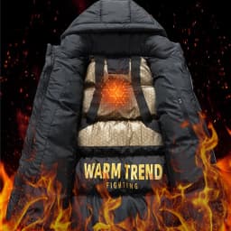 Winter Parka Coats Mens Luxury Fashion Solid Hooded Outwear Windproof Warm Jackets New Section Casual Thicken Cotton Parkas