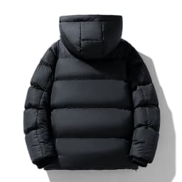 Winter Parka Coats Mens Luxury Fashion Solid Hooded Outwear Windproof Warm Jackets New Section Casual Thicken Cotton Parkas