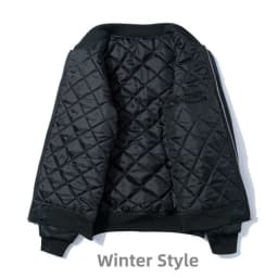 Men Women Er Jacket Dragon Tiger Embroidered Sukajan Padded Baseball Coat Japan Male Windrunner 2024 MA1 Spring Winter Z1A1