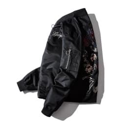 Men Women Er Jacket Dragon Tiger Embroidered Sukajan Padded Baseball Coat Japan Male Windrunner 2024 MA1 Spring Winter Z1A1