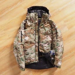 Men's Cotton Jacket Hooded Warmth Outdoor Casual Fashionable Winter Spring Autumn Standard Fit Zipper Closure  Color
