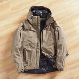 Men's Cotton Jacket Hooded Warmth Outdoor Casual Fashionable Winter Spring Autumn Standard Fit Zipper Closure  Color