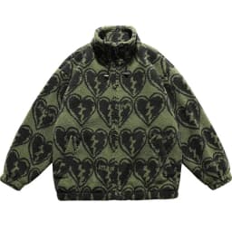 Winter New Lambswool Parka Jacket Men Coat Fashion Print Streetwear Harajuku Oversize Thickening Fleece Outerwear M-XXL