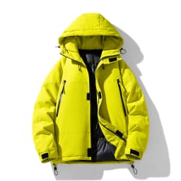 Winter Men's Warm Parkas Jacket Coat Solid Hooded Casual Waterproof Outwear Male Loose Thick Hooded Parkas Couple Clothing Coats