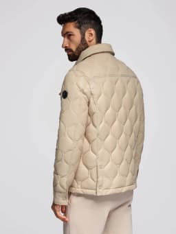 High-End Men's Lightweight Warmth Cotton Shirt Style Jacket Autumn Winter Fashion City Loose Fit Long Sleeve Cleanfit Button