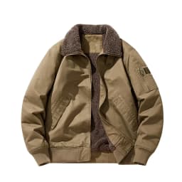 Parkas Men Autumn Winter Thickened Warm Windbreaker Retro Men's Cotton Jacket Autumn Winter Plus Velvet Fashion Casual Male Coat