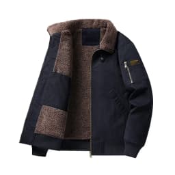Parkas Men Autumn Winter Thickened Warm Windbreaker Retro Men's Cotton Jacket Autumn Winter Plus Velvet Fashion Casual Male Coat