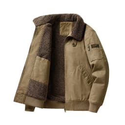 Parkas Men Autumn Winter Thickened Warm Windbreaker Retro Men's Cotton Jacket Autumn Winter Plus Velvet Fashion Casual Male Coat