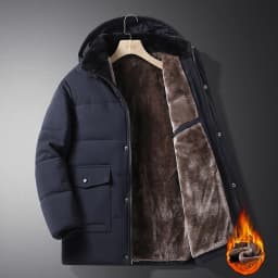 Big Size 8XL Men's Winter Jacket Hooded Fleece Lined Warm Coat Male Cotton Padded Plus Large Thick Windbreaker Casual Plush Cold