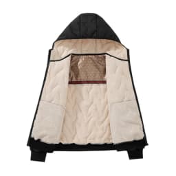 Men's Hooded Parka Casual Coats for Men Autumn Winter Warm Windproof Padded Jacket Outdoor Skiing Fleece Lining Parkas Male