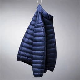 Anti-Seasonal 90 White Duck down Cotton Jacket Stand Collar Hooded Warm Winter Outerwear Regular Thickness Long Style Men's Coat