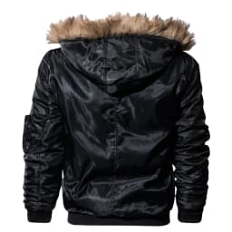DIMUSI Winter Men's Padded Coats Thick Thermal Cotton Parka Jacket Men Faux Fur Warm Hoodies Tactical Jackets Parks Homme,TA035