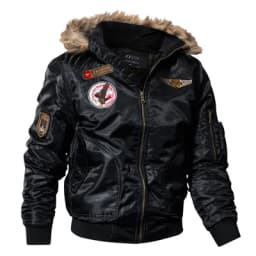 DIMUSI Winter Men's Padded Coats Thick Thermal Cotton Parka Jacket Men Faux Fur Warm Hoodies Tactical Jackets Parks Homme,TA035