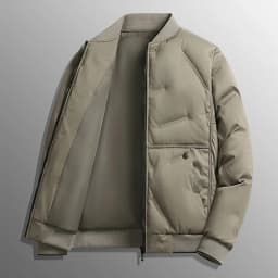 New Design Men's Warm Cotton Jackets 2025 Autumn/Winter Fashion Trend Coat Solid Color High Quality Thick Baseball Jacket M-8XL