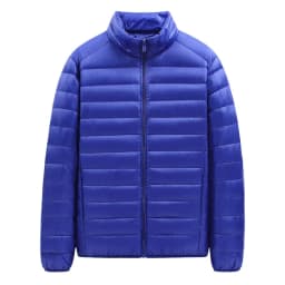 New Lightweight Autumn Winter Cotton Jacket Men's Short Casual Thin Large Size Warm Ultra-Light Cotton Coat Outerwear