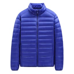 New Lightweight Autumn Winter Cotton Jacket Men's Short Casual Thin Large Size Warm Ultra-Light Cotton Coat Outerwear