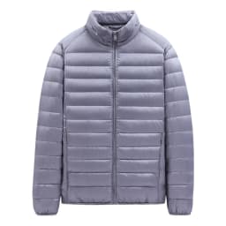 New Lightweight Autumn Winter Cotton Jacket Men's Short Casual Thin Large Size Warm Ultra-Light Cotton Coat Outerwear