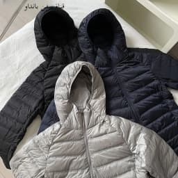 Autumn Winter Men's Seamless Lightweight Hooded down Cotton Jacket Outerwear Trendy Youth Casual Warm Polyester Fiber
