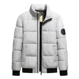 Plus Size Men's Casual Parkas Coat M-8XL Thickened Padded Jacket Fall Winter Cotton-padded Coat Black Green Whiite Male Clothing
