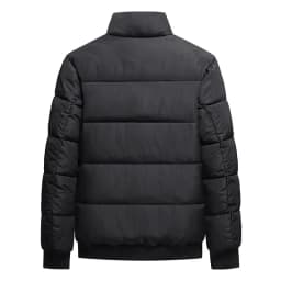 Plus Size Men's Casual Parkas Coat M-8XL Thickened Padded Jacket Fall Winter Cotton-padded Coat Black Green Whiite Male Clothing