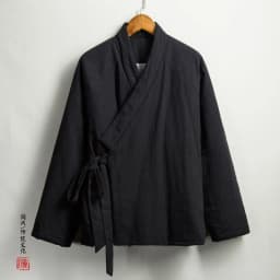 Autumn Winter Chinese Traditional Cotton Padded Jackets Hanfu Men Clothing Vintage Jacket Ethnic Style Loose Thick Parkas Coat