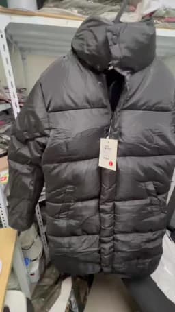 Korean Fashion Black Cotton Long Padded Parkas Coats Male 2025 Winter Casual Thicken Warm Puffer Jacket Men
