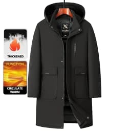 High End Traceless New Brand Business Casual Fashion Men Leather Jacket Faux PU Coats Autumn Winter Men Clothing 2026