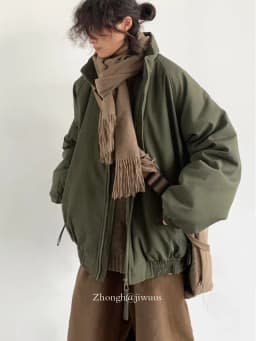 Retro Japanese Style Men's And Women's Loose Casual Cotton Jacket Vertical Stripes Warm Outerwear Coat Youth Popular Spring