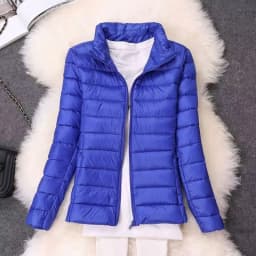 Fashionable Short down Cotton Jacket Women's Hooded Stand Collar plus Size Slim Fit Outerwear Autumn Winter New Arrival