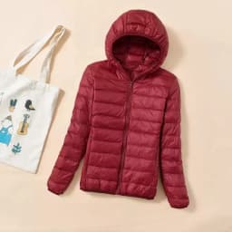 Fashionable Short down Cotton Jacket Women's Hooded Stand Collar plus Size Slim Fit Outerwear Autumn Winter New Arrival