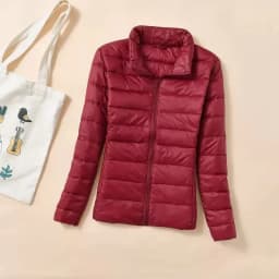 Fashionable Short down Cotton Jacket Women's Hooded Stand Collar plus Size Slim Fit Outerwear Autumn Winter New Arrival