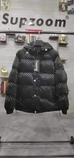 Supzoom New Arrival Casual Mens Winter Trendy Hooded Bread Couple Bright Face Starry Thickened Coat Cotton-padded Jackets