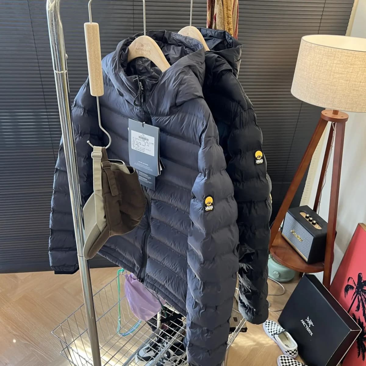Lightweight Warm Windproof Cold-resistant Capsule Traveler Unisex Outdoor Press-Gore Hooded Cotton Jacket Cotton Coat Outerwear