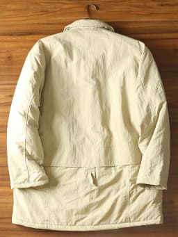 Retro Harajuku Men's Jacket Loose Long Lapel Cotton Padded Warm Coat Casual Thickened Youth Popular Style Pure Color Button C...