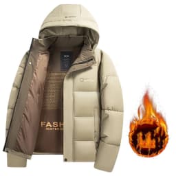 Men's Fashion Windbreaker Parka Male Jacket Streetwear Autumn Winter Coat Overcoat Windproof Casual Warm Hombre New Outdoors