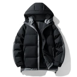 Men's Fashion Windbreaker Parka Autumn Winter Streetwear Coat Overcoat Windproof Casual Warm Hombre New Male Jacket Outdoors