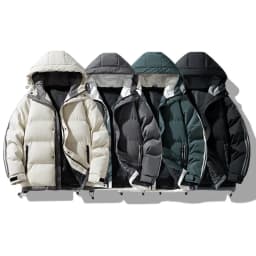 Men's Fashion Windbreaker Parka Autumn Winter Streetwear Coat Overcoat Windproof Casual Warm Hombre New Male Jacket Outdoors