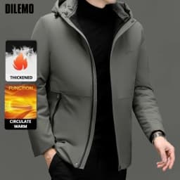 Top Grade Thick Fashion Casual Warm Outerwear Designer Hooded Winter Parka Coat Mens Newest Jacket Windbreaker Mens Clothes